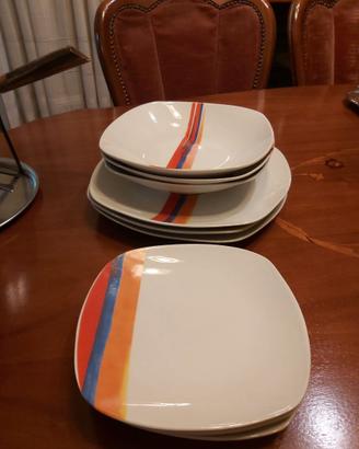 SET PIATTI DA TRE 3