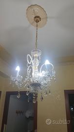 Lampadario in murano 