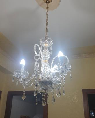 Lampadario in murano 