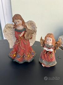 Coppia di angioletti decorativi