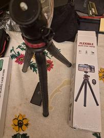 Treppiede flessibile selfie stick Bluetooth