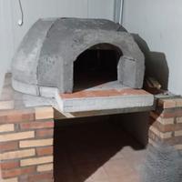 Forno professionale per pizzeria cm.140 interno