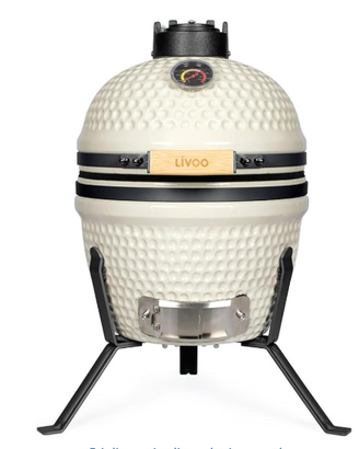 Barbecue Kamado Mini Livoo DOC330 NUOVO Mai Usato