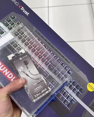 Kit mouse e tastiera gaming