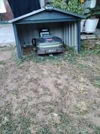 garage per robot tagliaerba 
