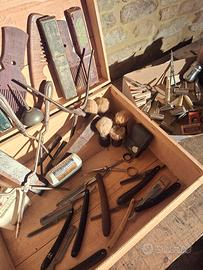 Raro Set Barbiere Anni '30/'50