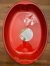 Grande Pirofila ovale in terracotta