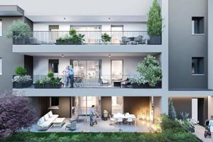 Appartamento di 80 m² con 3 locali e box auto a Sc