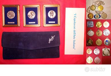 Medaglie "Stock" Capolavori arte Italiana e altre