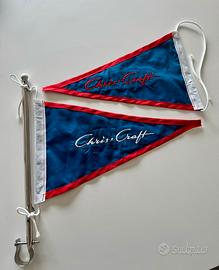 Bandierina nautica Chris Craft e simili