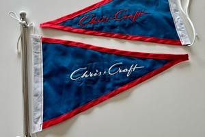 Bandierina nautica Chris Craft e simili