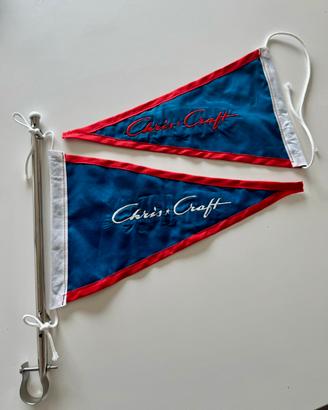 Bandierina nautica Chris Craft e simili