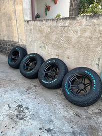 gomme e cerchi x fuoristrada 