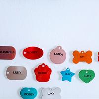 Medagliette personalizzate cani Natale 