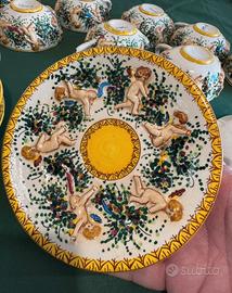 Servizio da the anni 30 - decorazioni in rilievo