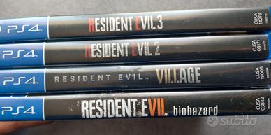 4 Giochi serie Resident evil ps4