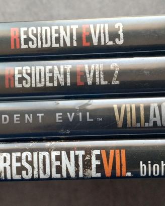 4 Giochi serie Resident evil ps4