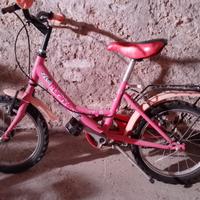 Bicicletta da bambina 4/5 anni