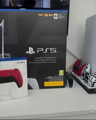 PS5 DIGITAL EDITION + 2 JOYSTICK