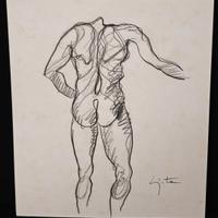 Pietro Lista Salerno – Disegno china cartoncino –1