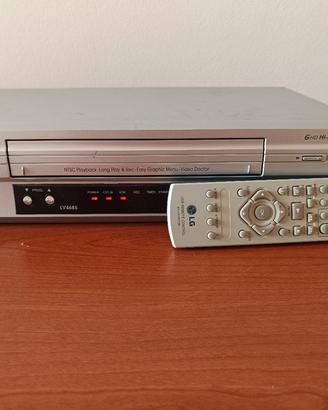 Videoregistratore VHS LG LV4685 – 6 Testine Hi-Fi