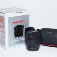 obiettivo Samyang 12mm f2 per Sony E