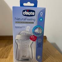 Biberon chicco naturalfeeling vetro 250 ml - NUOVO