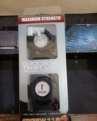 Anelli UTG Medi Picatinny 1"