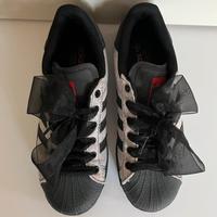 Sneakers Adidas Superstar floreali taglia 36 2/3