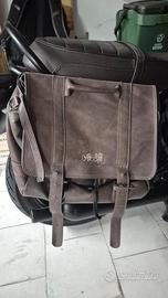 Borsa triumph bonneville in pelle