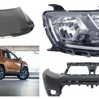 Duster paraurti cofano parafango freni airbag 2018