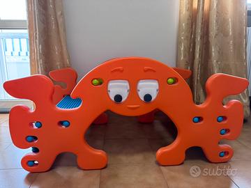 Tavolo con panche- Dondolo Fantasma Feber