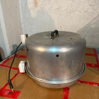 Forno elettrico vintage in alluminio