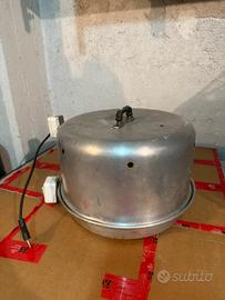 Forno elettrico vintage in alluminio