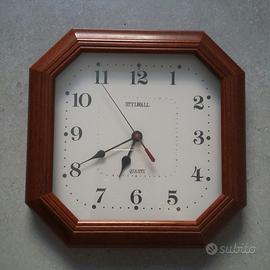 orologio Stylwall da parete con cornice in legno Arredamento e Casalinghi In vendita a Modena