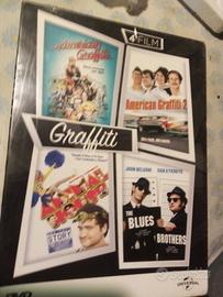 cofanetto 4 DVD graffiti,nuovo con imballo,prezzo 