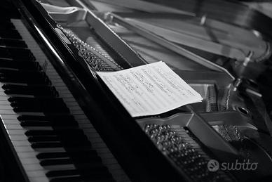 Pianoforte e pianista Aosta
