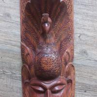 Scultura in legno di tek