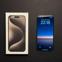 IPhone 15 Pro, Natural Titanium, 512GB