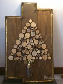 Pannello natalizio trentino