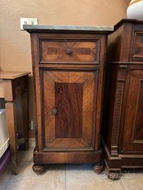 Mibiletto vintage comodino legno