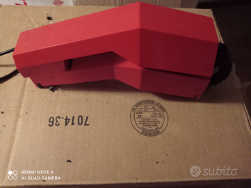 Telefono Siemens Rialto design anni 70 Giugiaro