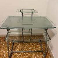 Consolle tavolo vetro