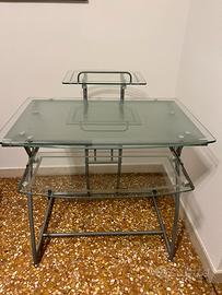 Consolle tavolo vetro