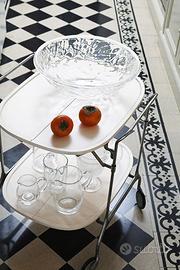 Carrellino Gastone Matt Black di KARTELL Nuovo