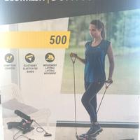 DOMYS MS 500 Stepper, 2 in 1, con corde elastiche