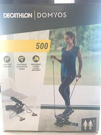 DOMYS MS 500 Stepper, 2 in 1, con corde elastiche