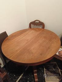 Tavolo antico a vela(XIX sec.)