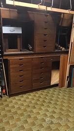 2 banchi da lavoro vintage 