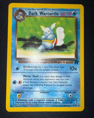 Dark Wartortle Team Rocket 46/82